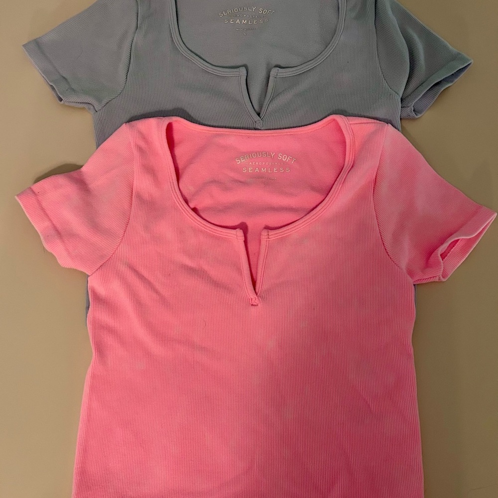 Aeropostale Seriously Soft Tees Size S